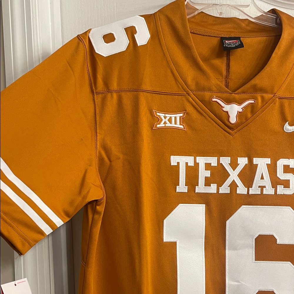 Nike Manning NIL Texas Jersey - Burnt Orange and White - Picture 10 of 10